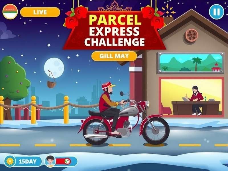 Parcel Express Challenge Gameplay in India